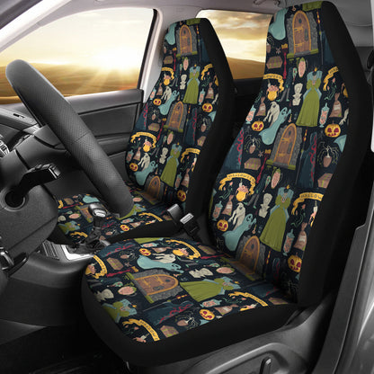 Creepy Halloween Print Design LKS304 Car Seat Covers