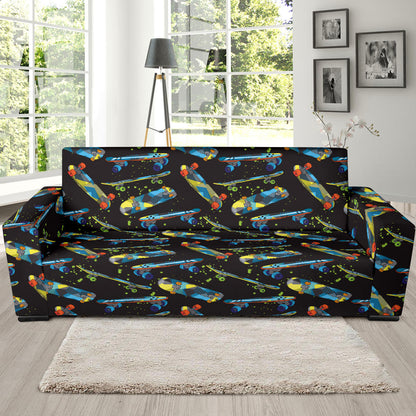 Skateboard Print Design LKS305 Sofa Slipcover