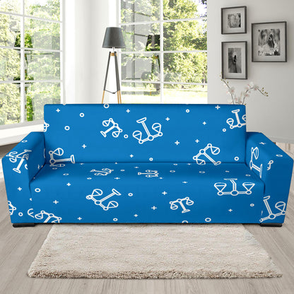Libra Pattern Print Design 05 Sofa Slipcover