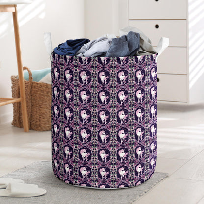 Unicorn Fantastic Flower Laundry Basket