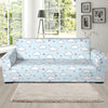 Cloud Pattern Print Design 01 Sofa Slipcover