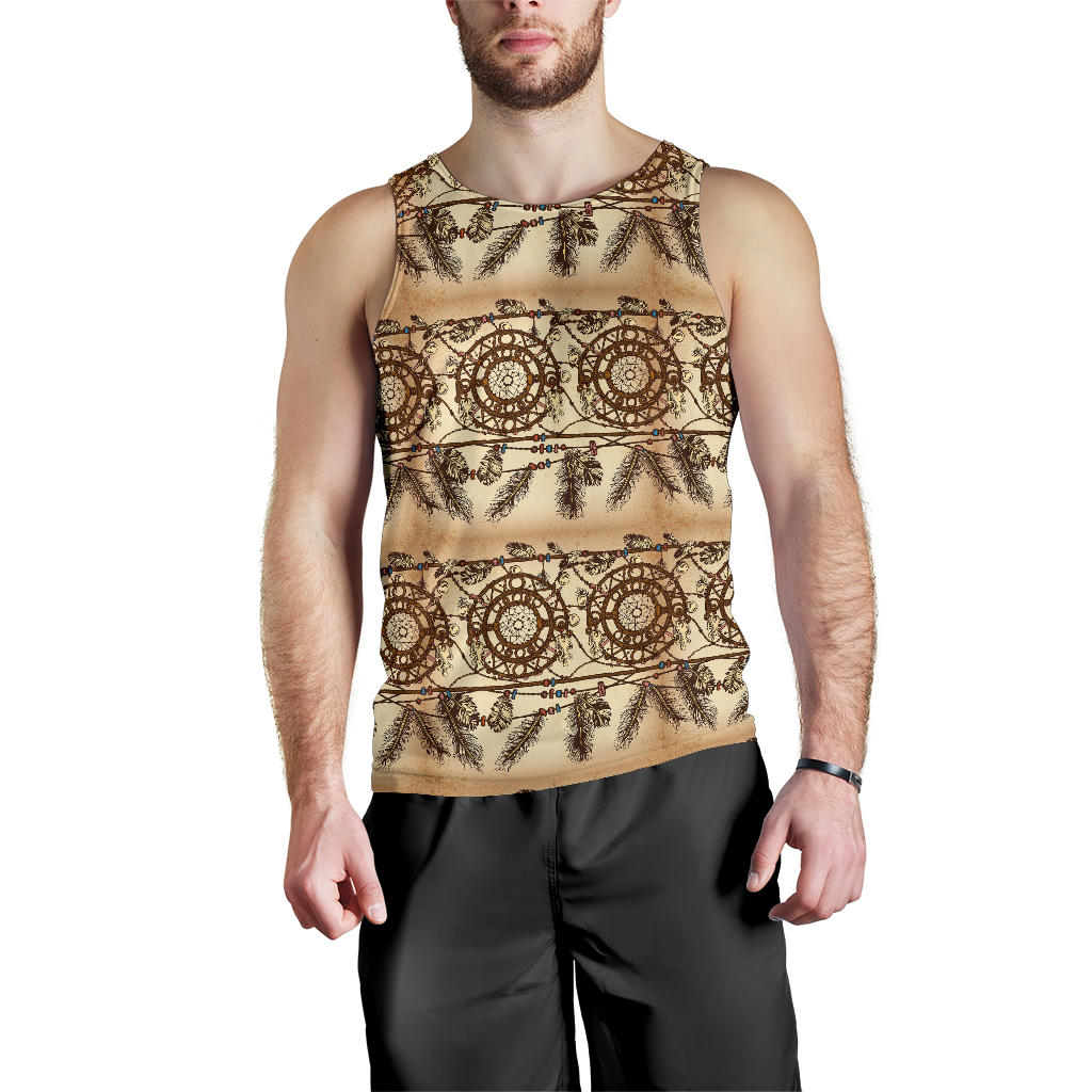 Dream catcher vintage native Men Tank Top