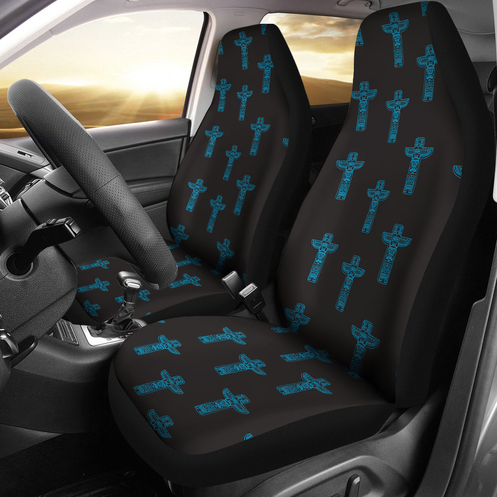 Totem Print Design LKS304 Car Seat Covers