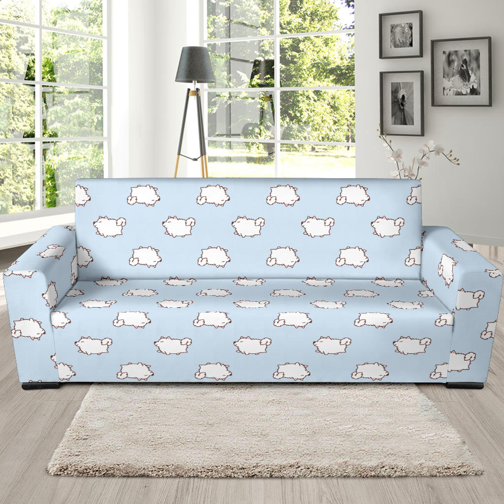 Samoyeds Print Design LKS301 Sofa Slipcover