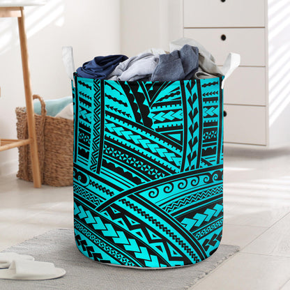 Polynesian Tribal Laundry Basket