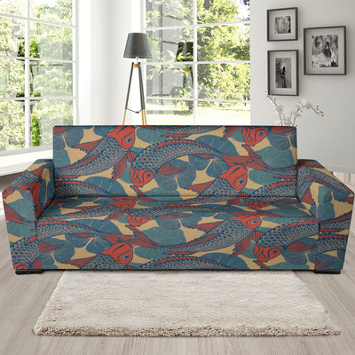 Pisces Pattern Print Design A01 Sofa Slipcover