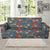 Pisces Pattern Print Design A01 Sofa Slipcover