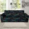 Rainforest Peacock Pattern Print Design A04 Sofa Slipcover