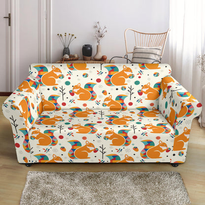 Squirrel Print Design LKS304 Loveseat Couch Slipcover