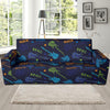 Rock and Roll Pattern Print Design A04 Sofa Slipcover