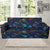 Rock and Roll Pattern Print Design A04 Sofa Slipcover