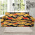 Kangaroos Aboriginal Pattern Print Design 06 Sofa Slipcover