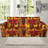 Percussion Pattern Print Design 02 Sofa Slipcover