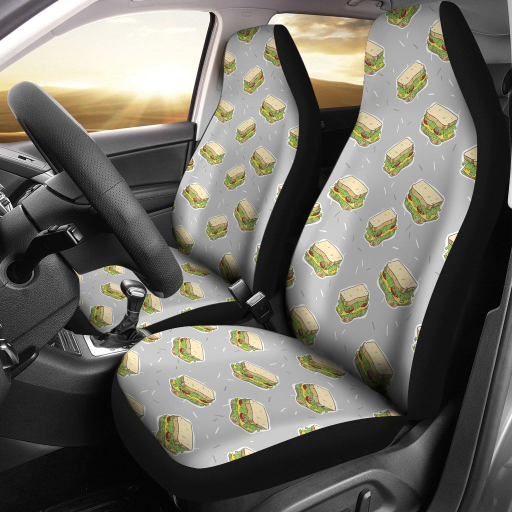 Sandwich Print Design LKS304 Car Seat Covers