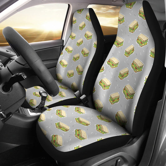 Sandwich Print Design LKS304 Car Seat Covers