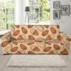 Almond Pattern Print Design 04 Sofa Slipcover