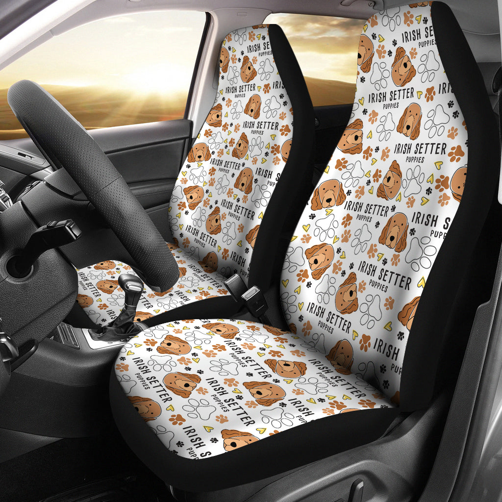Setters Irish Print Design LKS301 Car Seat Covers