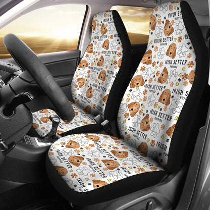 Setters Irish Print Design LKS301 Car Seat Covers