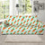 Carrot Pattern Print Design 05 Sofa Slipcover