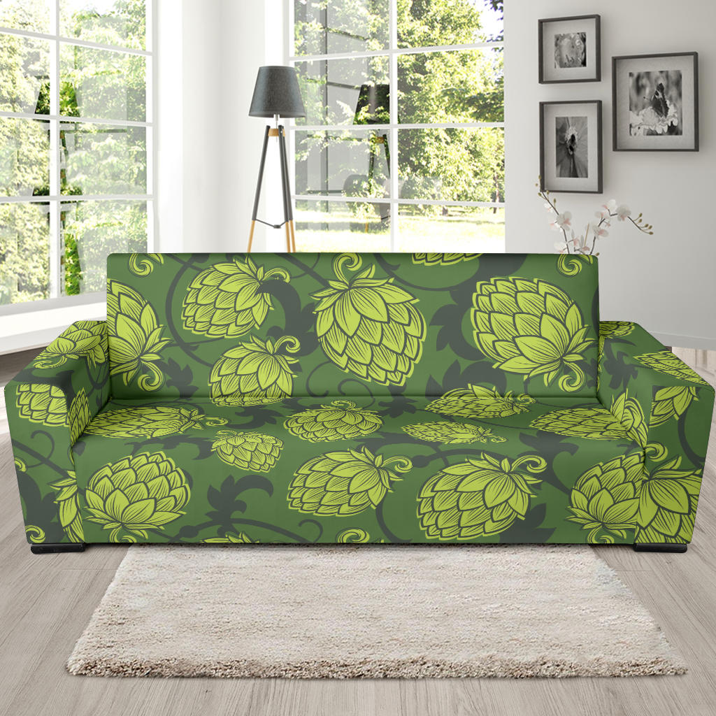 Hope Pattern Print Design 02 Sofa Slipcover