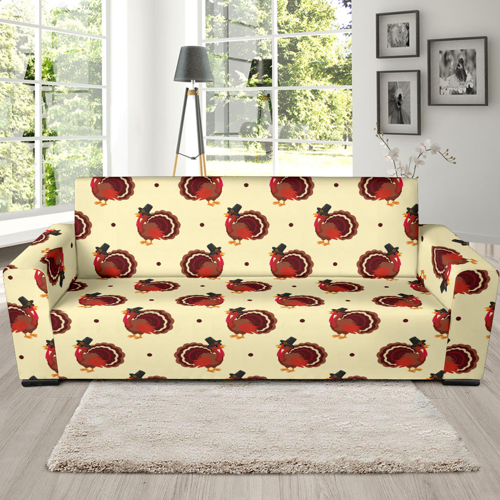 Thanksgiving Print Design LKS3010 Sofa Slipcover