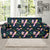 Cockatoo Pattern Print Design 03 Sofa Slipcover