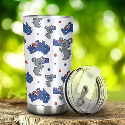 Koala Australia Day Themed Design Tumbler