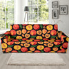 Peach Pattern Print Design A02 Sofa Slipcover