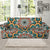 Mandala Pattern Print Design 01 Sofa Slipcover