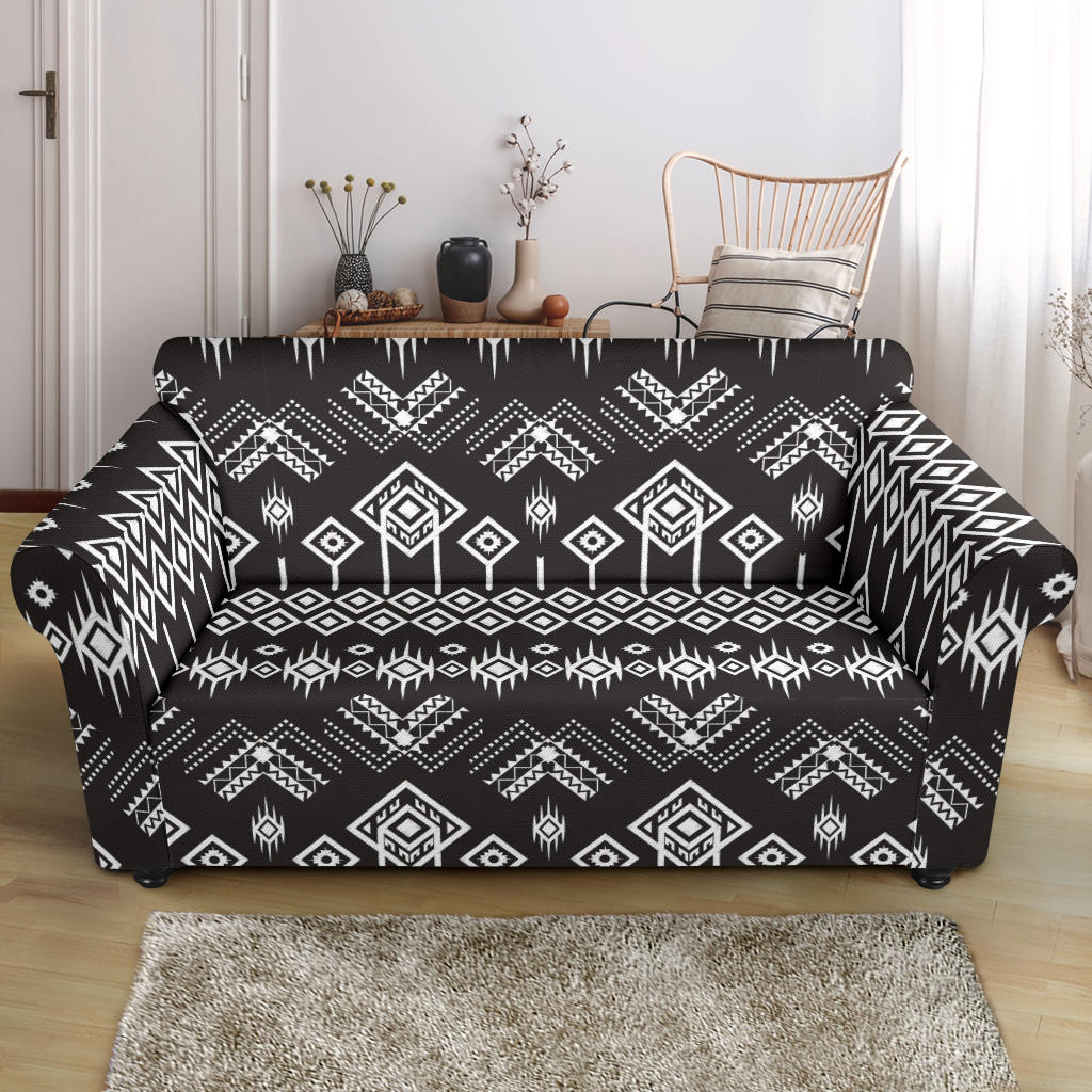 Tribal Pattern Print Design LKS304 Loveseat Couch Slipcover