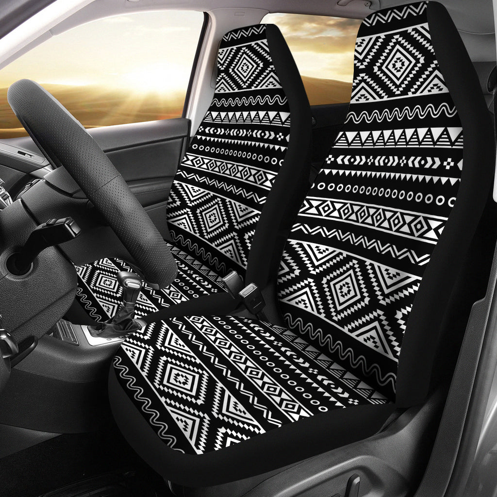 Tribal Pattern Print Design LKS301 Car Seat Covers