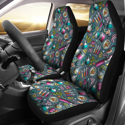 Science Print Design LKS304 Car Seat Covers