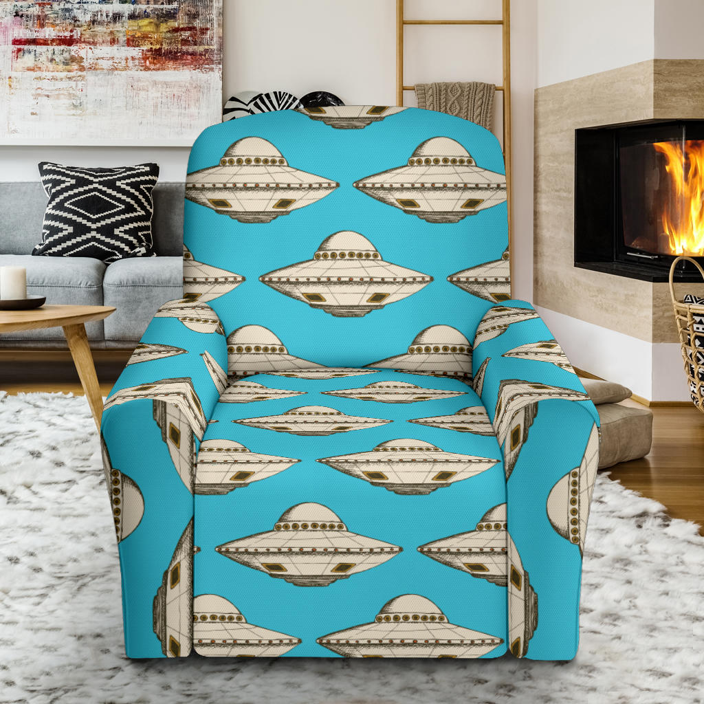UFO Print Design LKS301 Recliner Slipcover with Pocket