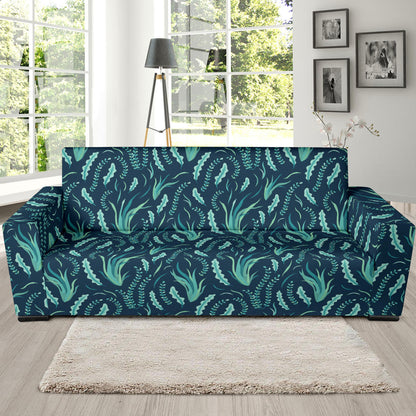 Seaweed Print Design LKS302 Sofa Slipcover
