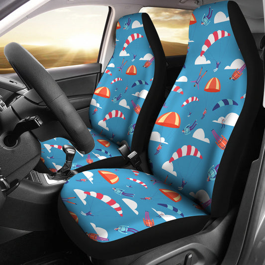 Skydiver Print Design LKS306 Car Seat Covers