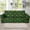 Clover Pattern Print Design 01 Sofa Slipcover