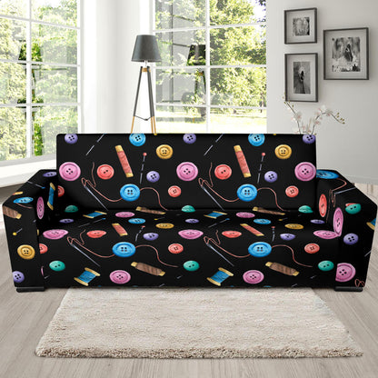 Sewing Print Design LKS309 Sofa Slipcover