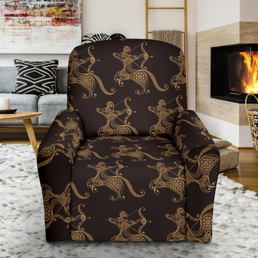 Sagittarius Print Design LKS301 Recliner Slipcover with Pocket