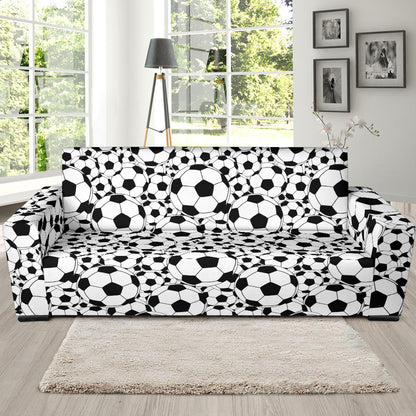 Soccer Ball Print Design LKS301 Sofa Slipcover