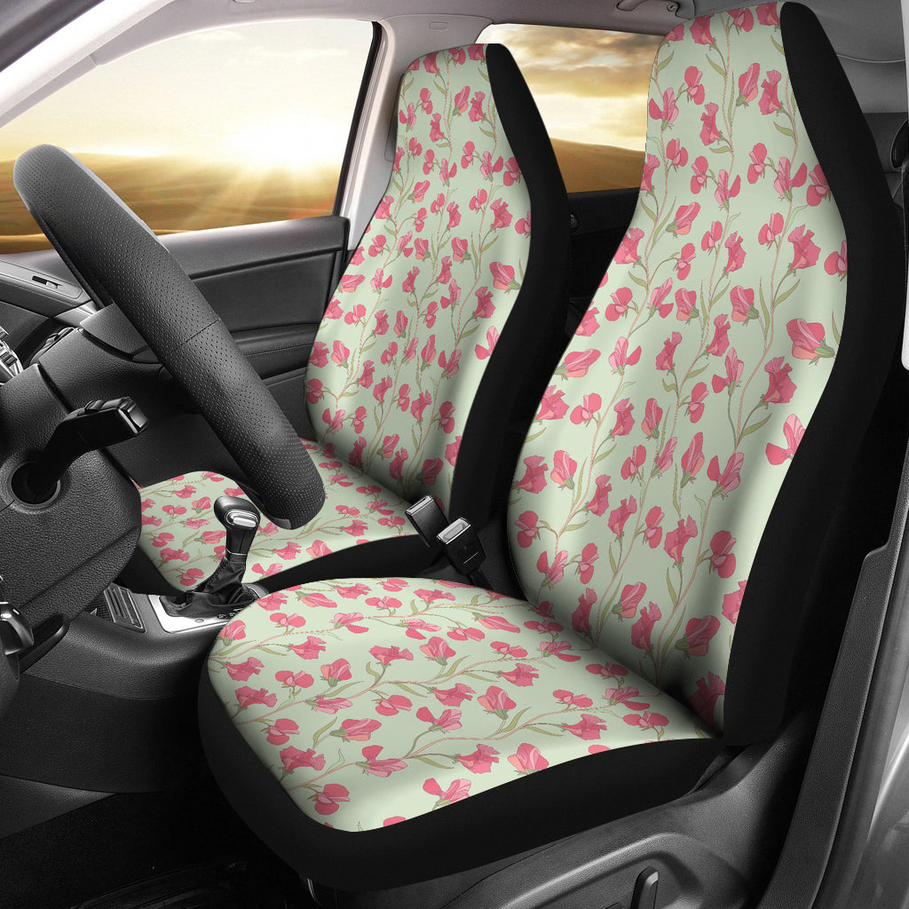 Sweet Pea Print Design LKS301 Car Seat Covers