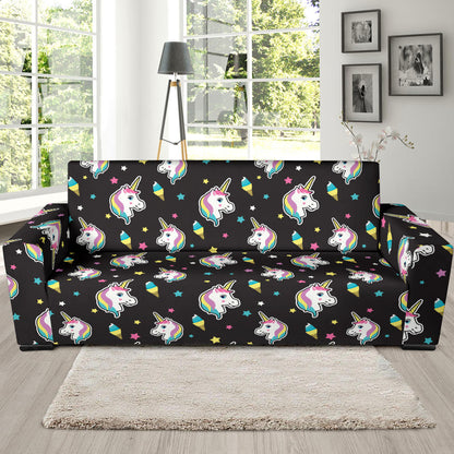 Unicorn Print Design LKS302 Sofa Slipcover
