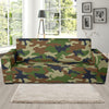 Army Camouflage Pattern Print Design 01 Sofa Slipcover