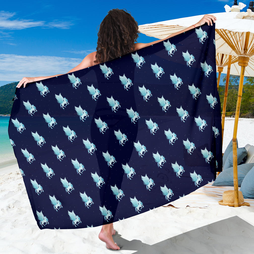 Pegasus Pattern Print Design 03 Sarong Pareo Wrap
