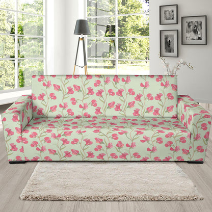 Sweet Pea Print Design LKS301 Sofa Slipcover
