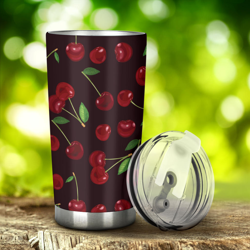 Cherry Fresh Pattern Tumbler