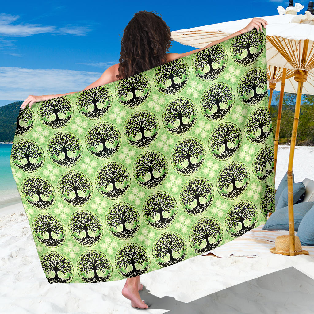Celtic Pattern Print Design 010 Sarong Pareo Wrap