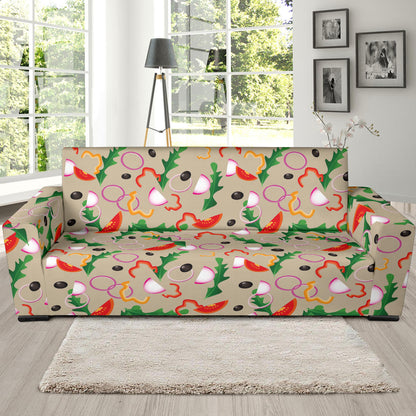 Salad Print Design LKS303 Sofa Slipcover