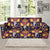 Ganesha Indian Pattern Print Design 03 Sofa Slipcover