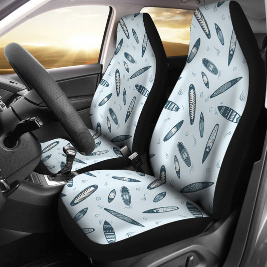 Surfboard Print Design LKS306 Car Seat Covers