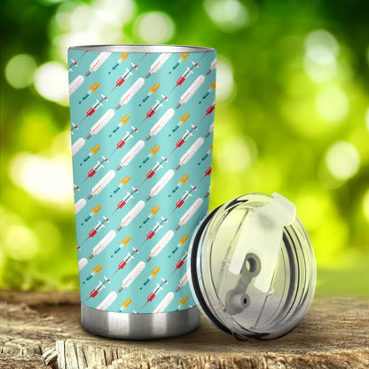 Phlebotomist Medical Print Tumbler